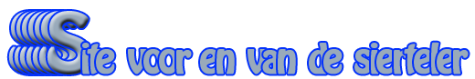 Homepagina voor en van de siertelers.